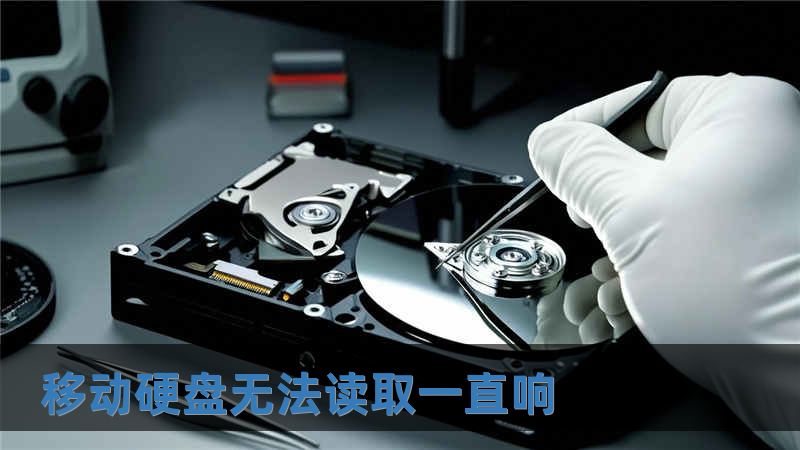 移動硬盤無法讀取一直響