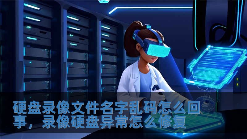 硬盤錄像文件名字亂碼怎么回事，錄像硬盤異常怎么修復(fù)
