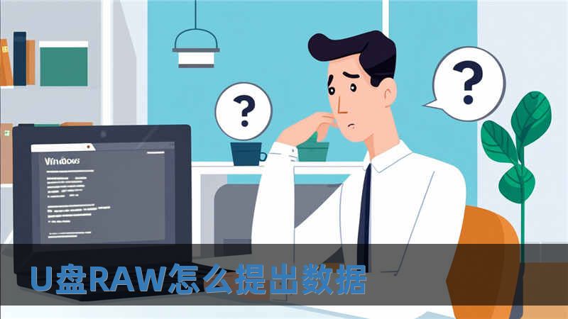 U盤RAW怎么提出數據