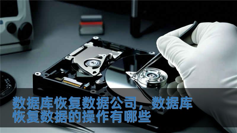 數據庫恢復數據公司，數據庫恢復數據的操作有哪些