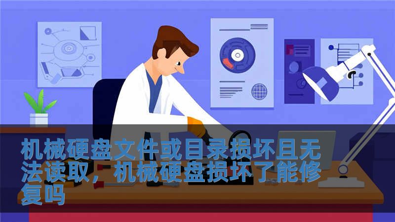 機械硬盤文件或目錄損壞且無法讀取，機械硬盤損壞了能修復嗎