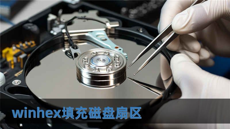 winhex填充磁盤扇區(qū)