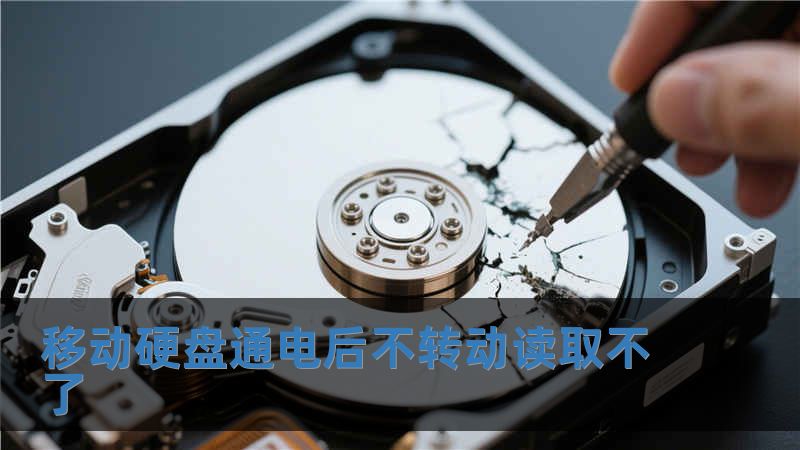 移動(dòng)硬盤通電后不轉(zhuǎn)動(dòng)讀取不了