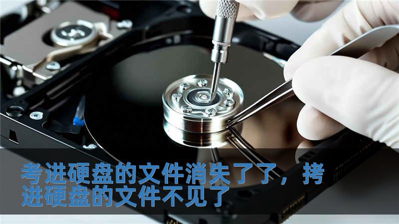 考進硬盤的文件消失了了，拷進硬盤的文件不見了