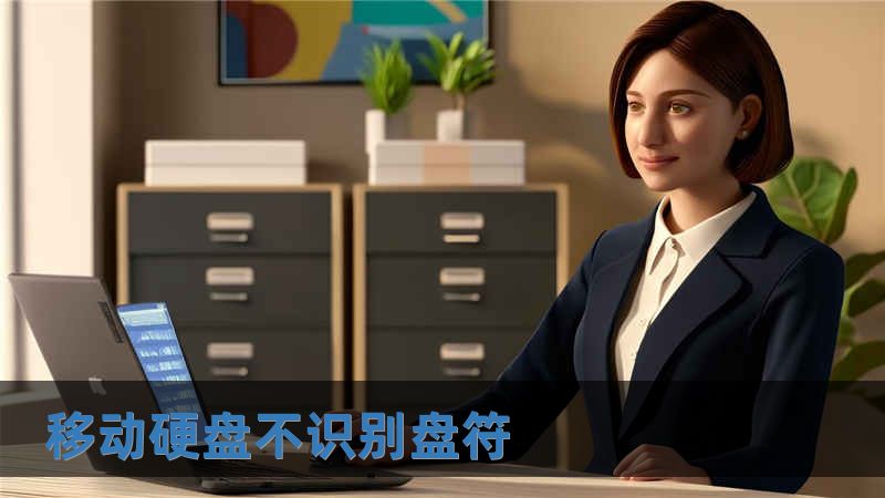 移動硬盤不識別盤符