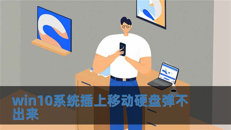 win10系統插上移動硬盤彈不出來