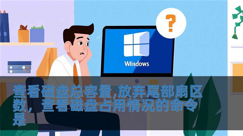 查看磁盤總容量,放棄尾部扇區數，查看磁盤占用情況的命令是
