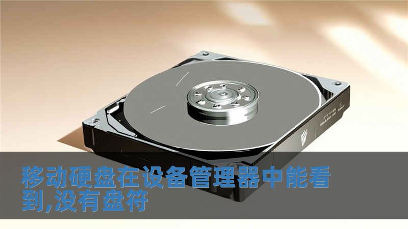移動硬盤在設(shè)備管理器中能看到,沒有盤符