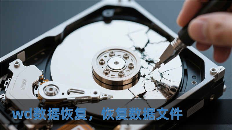 wd數據恢復，恢復數據文件
