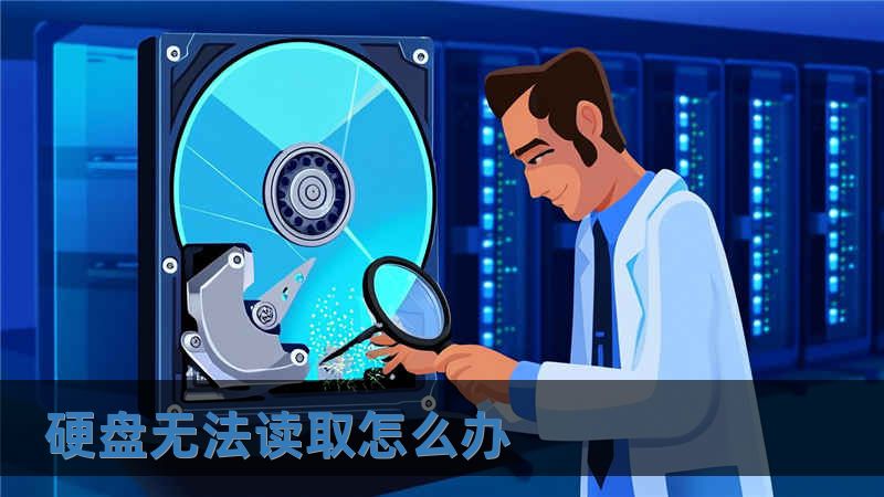 硬盤無法讀取怎么辦