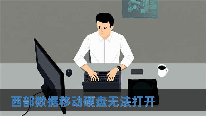 西部數據移動硬盤無法打開