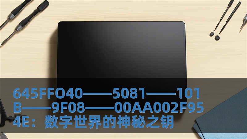 645FFO40——5081——101B——9F08——00AA002F954E：數(shù)字世界的神秘之鑰
