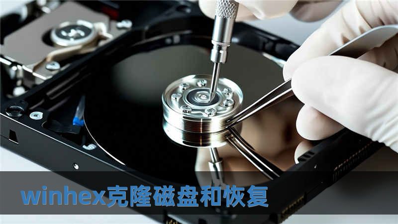 winhex克隆磁盤和恢復