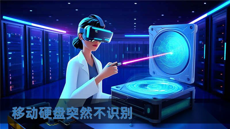 移動硬盤突然不識別