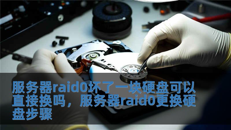 服務(wù)器raid0壞了一塊硬盤可以直接換嗎，服務(wù)器raid0更換硬盤步驟