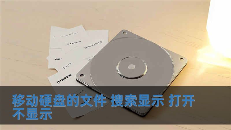 移動硬盤的文件 搜索顯示 打開不顯示