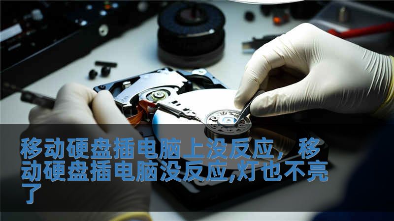 移動硬盤插電腦上沒反應，移動硬盤插電腦沒反應,燈也不亮了