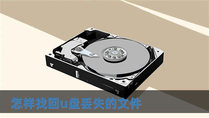 怎樣找回u盤丟失的文件