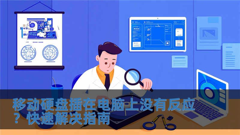 移動硬盤插在電腦上沒有反應？快速解決指南