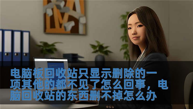 電腦板回收站只顯示刪除的一項其他的都不見了怎么回事，電腦回收站的東西刪不掉怎么辦