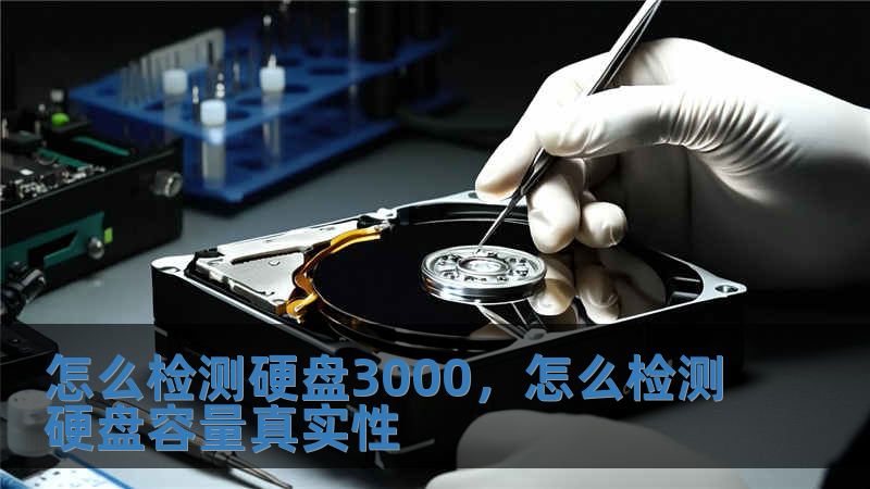 怎么檢測硬盤3000，怎么檢測硬盤容量真實性