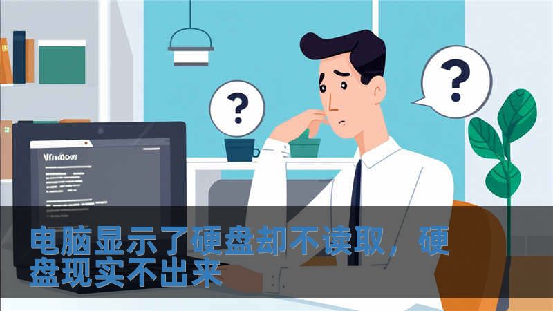 電腦顯示了硬盤卻不讀取，硬盤現實不出來