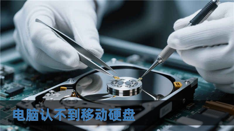 電腦認(rèn)不到移動硬盤