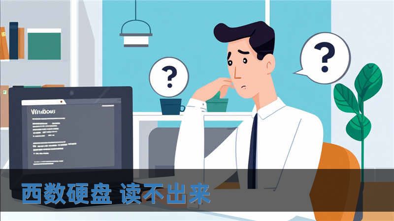 西數硬盤 讀不出來