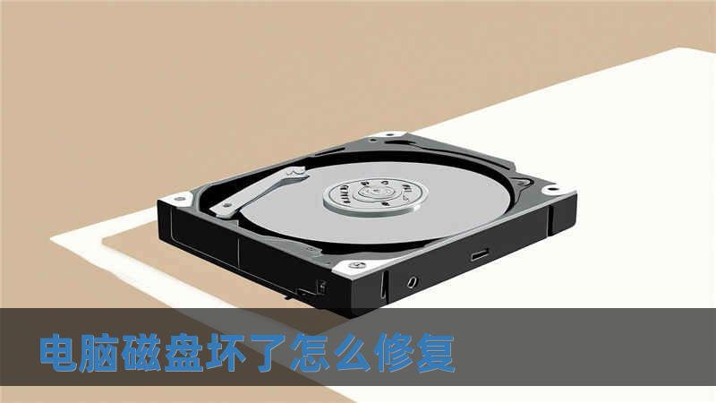 電腦磁盤壞了怎么修復