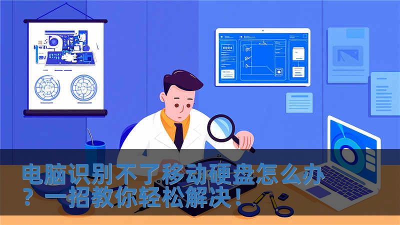電腦識(shí)別不了移動(dòng)硬盤怎么辦？一招教你輕松解決！