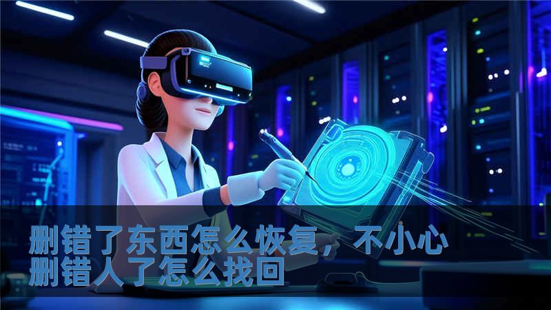刪錯了東西怎么恢復，不小心刪錯人了怎么找回