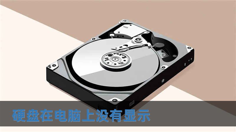 硬盤在電腦上沒有顯示
