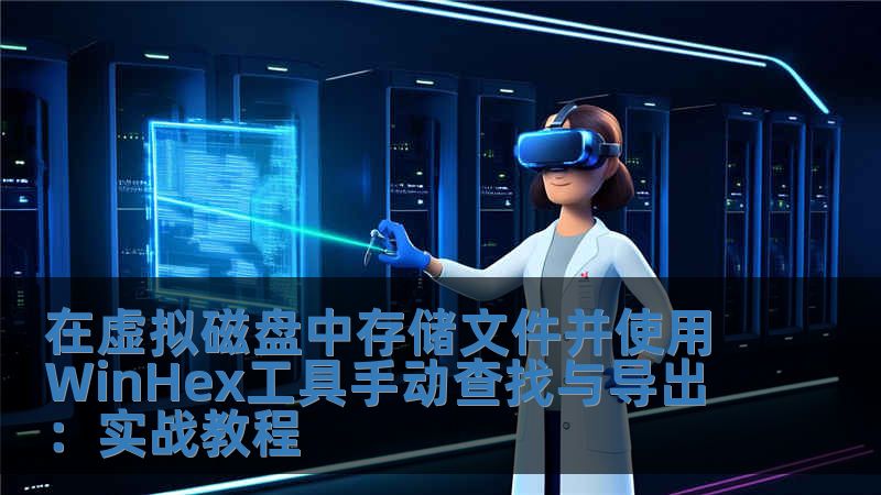 在虛擬磁盤中存儲文件并使用WinHex工具手動查找與導出：實戰教程