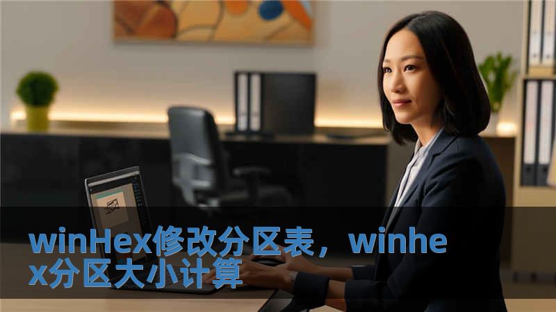 winHex修改分區表，winhex分區大小計算
