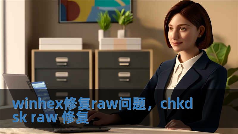 winhex修復raw問題，chkdsk raw 修復