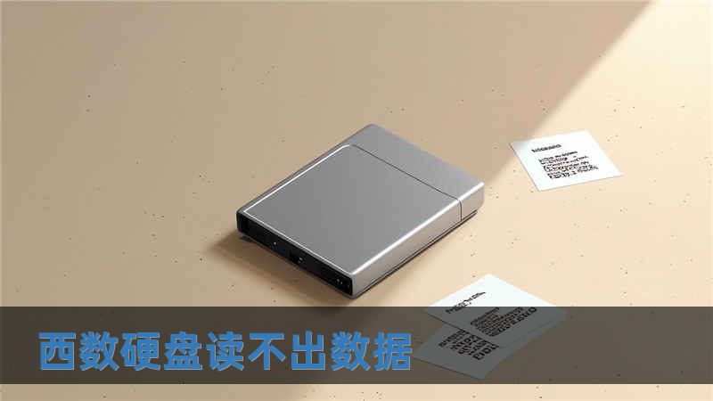 西數硬盤讀不出數據