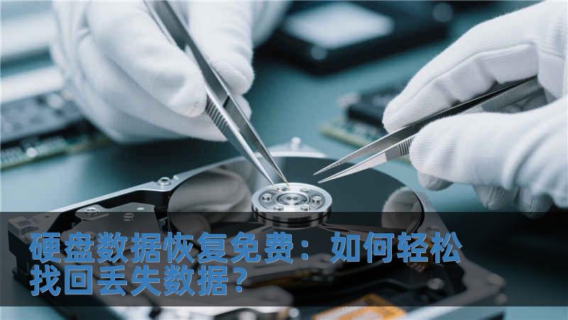 硬盤數據恢復免費：如何輕松找回丟失數據？