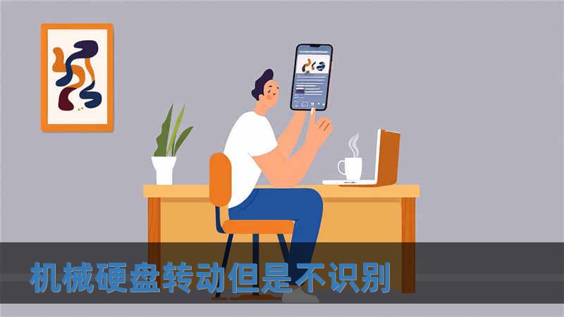 機械硬盤轉動但是不識別