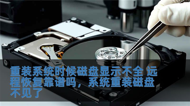 重裝系統時候磁盤顯示不全 遠程恢復靠譜嗎，系統重裝磁盤不見了