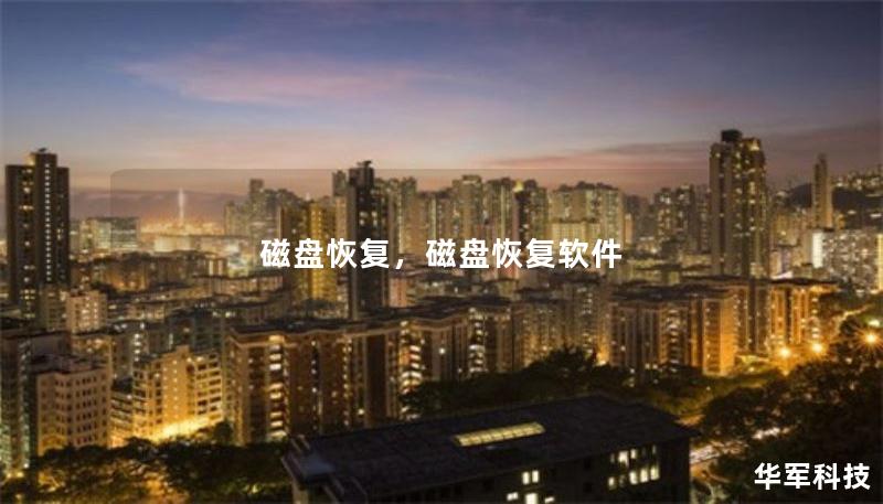 磁盤恢復，磁盤恢復軟件