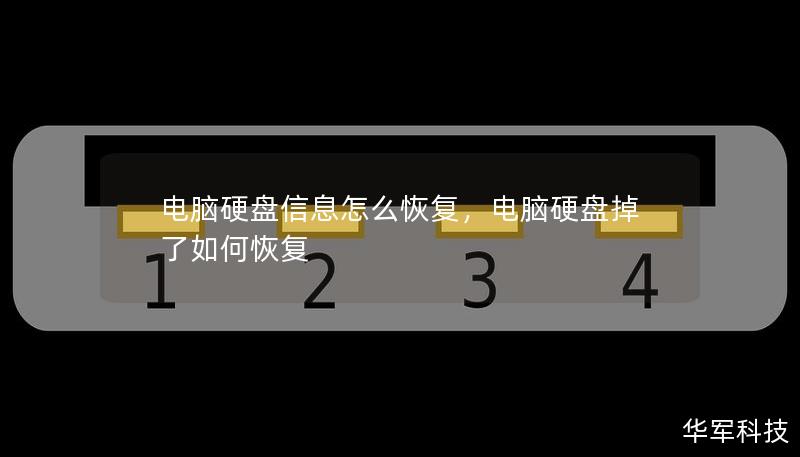 電腦硬盤信息怎么恢復，電腦硬盤掉了如何恢復