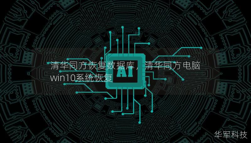 清華同方恢復數據庫，清華同方電腦win10系統恢復
