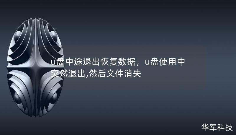 u盤中途退出恢復數據，u盤使用中突然退出,然后文件消失