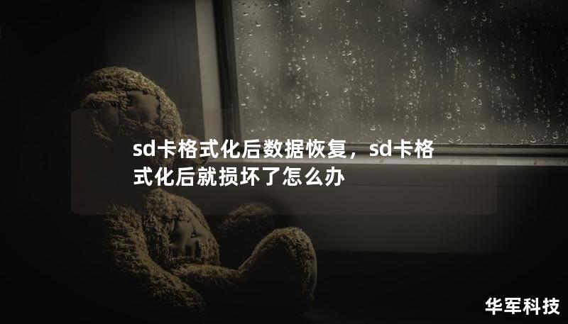 sd卡格式化后數據恢復，sd卡格式化后就損壞了怎么辦
