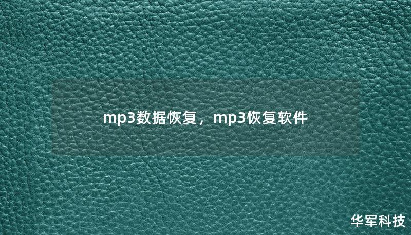 mp3數(shù)據(jù)恢復(fù)，mp3恢復(fù)軟件