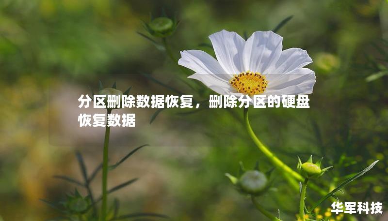 分區刪除數據恢復，刪除分區的硬盤恢復數據