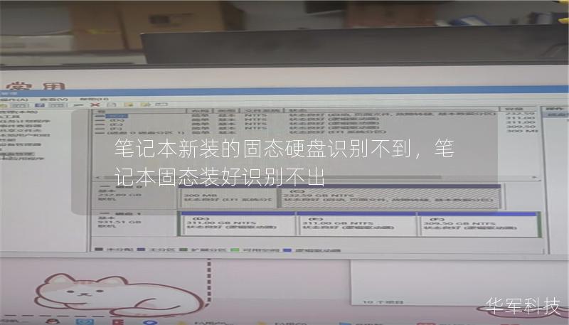 筆記本新裝的固態硬盤識別不到，筆記本固態裝好識別不出