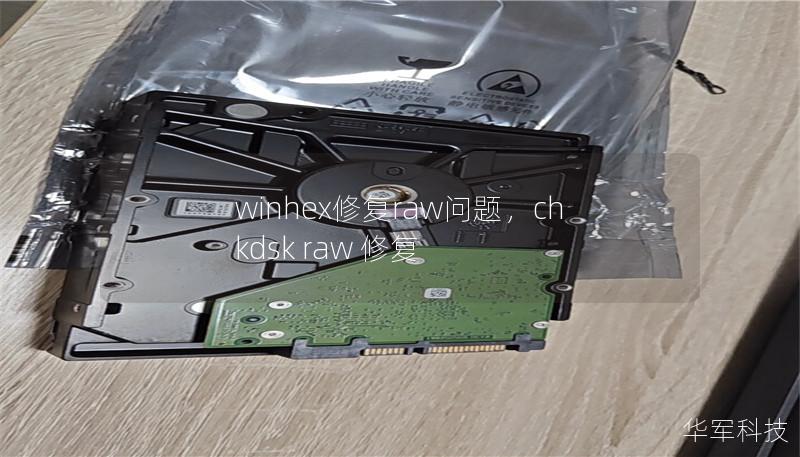 winhex修復raw問題，chkdsk raw 修復