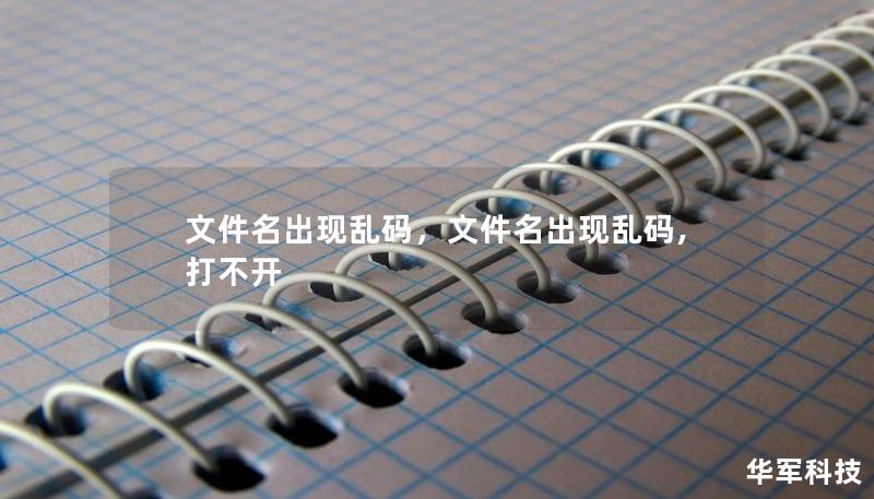 文件名出現亂碼，文件名出現亂碼,打不開