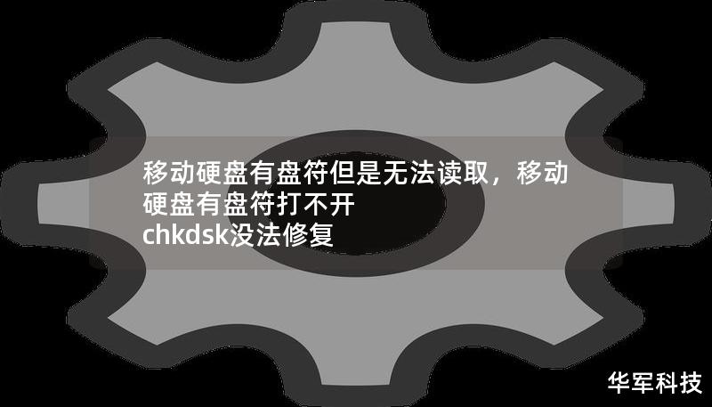 移動(dòng)硬盤有盤符但是無法讀取，移動(dòng)硬盤有盤符打不開 chkdsk沒法修復(fù)